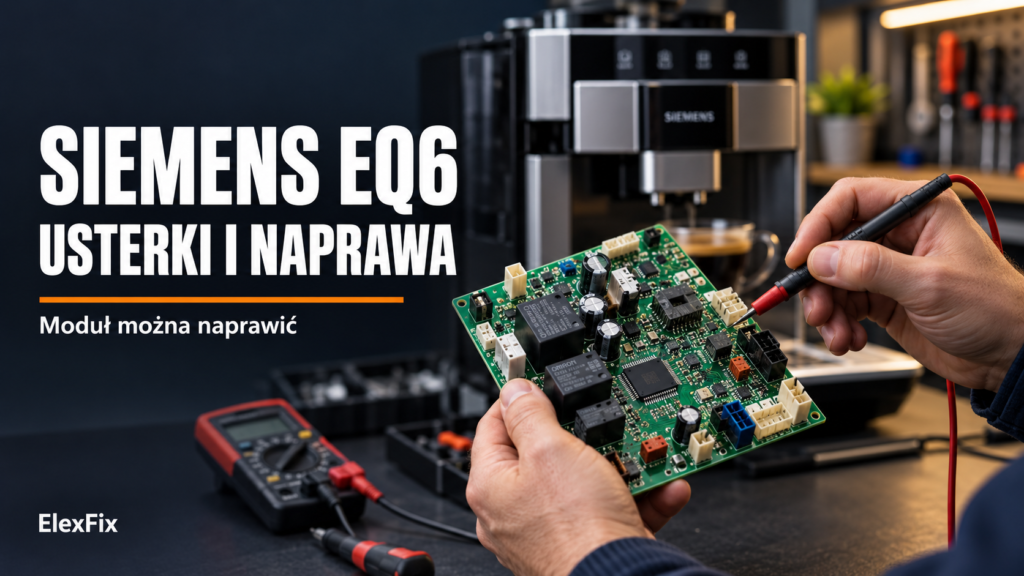 Tytuł: Siemens EQ6 – najczęstsze usterki i naprawa modułu